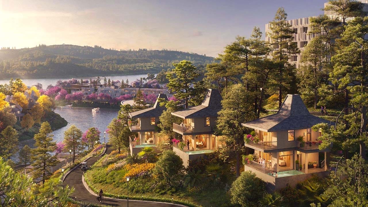 Liên minh với "đại gia", hồ Hoà Bình vươn mình hút khách ngoại 2 Liên minh với "đại gia", hồ Hoà Bình vươn mình hút khách ngoại