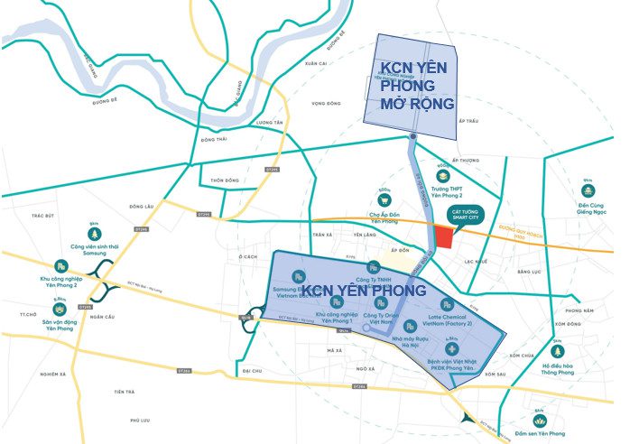 Nhà ở xã hội Cát Tường Smart City Bắc Ninh